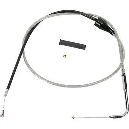 Drag specialties 0651-0174 Stainless Braided Idle Cable
