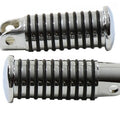 V-Twin 27-1220 Chrome O-Ring Footpegs - Harley Large Female Mount