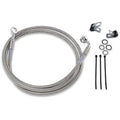 Front +10" Extended Stainless Steel Brake Line Kit