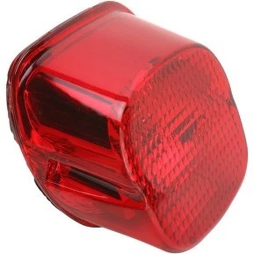 Drag Specialties 2010-0783 Laydown Taillight Lens with Bottom Tag Lens