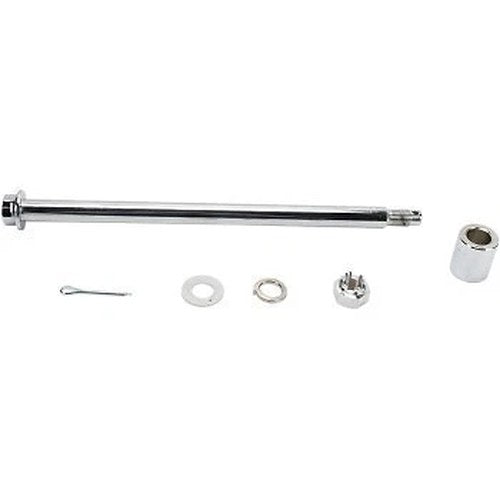 Drag Specialties DS-223051 Chrome Rear Axle Kit for Harley 80-99 Touring