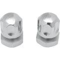 Drag Specialties 0820-0037 Chrome Six-Shooter Seat Mount Fender Nuts