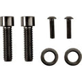 Drag Specialties 2401-1037 Black Chrome Rear Brake Control Smooth Bolt Kit