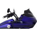 Klock Werks KWW-01-0190 Black 8" Flare Windshield for Road Glide 98-13