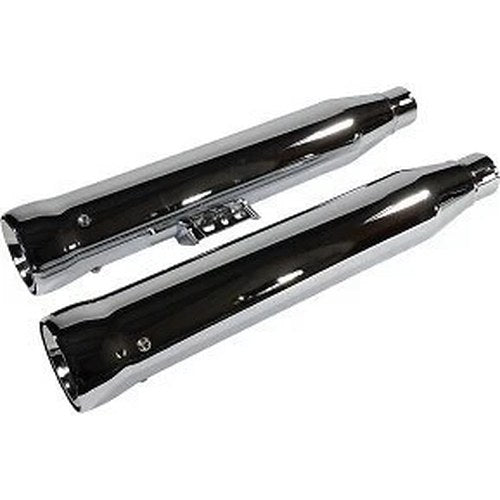 Cobra 6047 Neighbor Hater Slip-On Mufflers- Chrome