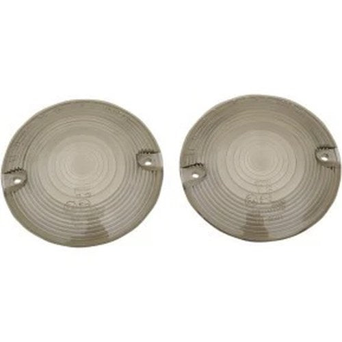 Drag Specialties 2020-0640 Smoke Flat Turn Signal Lenses