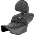 Saddlemen 823-07-184B6 Roadsofa Extended Reach Seat White Stitch FLTR/FLHX 23-24