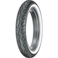 Dunlop D401 V-Twin Street Front Motorcycle Www Wide Whitewall Tire 100/90-19 57H