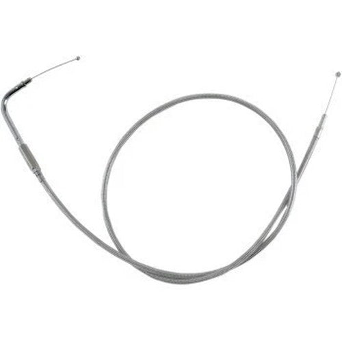 Drag Specialties 0651-0247 Stainless Braided Idle Cable