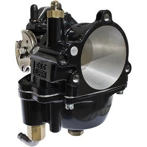 S&S Cycle 110-0133 Black Finish Standard Bore Super E Carburetor