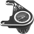 Arlen Ness 15-668 Black Deep Cut Oil Pressure Gauge Kit for 99-17 Twin Cam