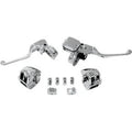 Drag Specialties 0610-0533 Chrome Handlebar Control Kit 9/16" Bore Single Disc
