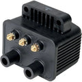 Drag Specialties Coil Harley W/ Electronic Ignition Single Fire 2.4 Ohm Black