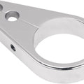 Chrome Cable Clamp for Dual Throttle 1-1/4" Frame/Handlebars on Harley Davidson