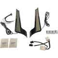 Custom Dynamics Chrome Dual Color Fascia LED Panels for 06-09 Flhx Street Glide