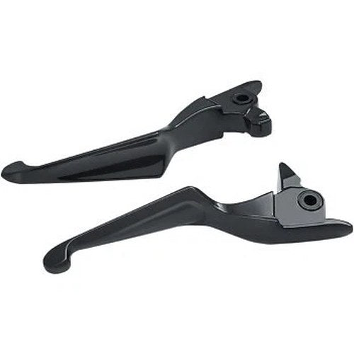 Kuryakyn 1985 Black Boss Blades Clutch & Brake Levers Set 17-20 Harley Touring