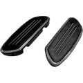 Drag Specialties Black Sweeper Passenger Floorboards for 80-21 Touring