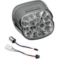 Drag Specialties 2010-0744 Smoke Web LED Taillight with Top Tag Light