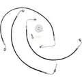 LA Choppers LA-8154B16B Black Brake Line Kit