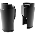 Black Fat Tire Fork Boot Covers for 18" x 5.5" Harley FLHT/FLHX/FLTR 14-20