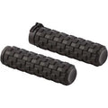 Arlen Ness 07-350 Black Air Trax Hand Grips for Harley Cable Op Throttle
