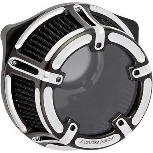 Arlen Ness Black Contrast Method Clear Series Air Cleaner Kit Sportster 91-20