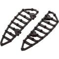Arlen Ness 06-891 Black MX Billet Driver Floorboards