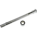 Drag Specialties 0214-1981 Chrome Front Axle Kit for 18-22 Fat Boy