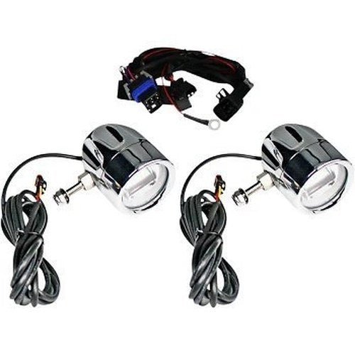Custom Dynamics PB-FOG-CHAL-C Chrome ProBEAM LED Halo Fog Lamps