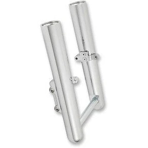 Arlen Ness 40-503 Smooth Chrome Dual-Disc Hot Legs Fork Legs for 14-20 Touring