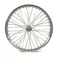 V-Twin 21" x 2.15" Chrome 40 Spoke Spool Front Wheel for Custom Use