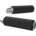 Arlen Ness 07-925 Black Knurled Male Mount Foot Peg for Harley Davidson
