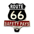 V-Twin 48-1606 Route 66 License Plate Topper