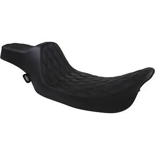 Drag Specialties 0801-1369 Extended Reach Predator Iii Seat Black Double Diamond