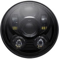 Custom Dynamics CD-575-B Black 5.75" LED Headlamp for Harley
