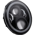 Custom Dynamics Black 7" LED Halo Headlamp for 14-21 Touring & 00-17 Flst