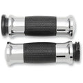 Avon GEL-70-CH Chrome Air Gel Hand Grips for Harley Cable Op Throttle