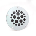 V-Twin 42-2026 Chrome & Black Mesh Derby Cover for Twin Cam