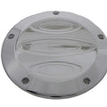 V-Twin 42-1091 Chrome Contour 5-Hole Derby Cover for Twin Cam