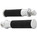 Arlen Ness 07-920 Chrome Smoothie Fusion Male-Mount Footpegs for Harley