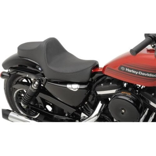 Drag Specialties Predator Iii Smooth Black Seat for Harley Sportster 14-22