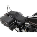 Drag Specialties Seat Predator Iii 2-Up Double Diamond for Harley Touring 08-21