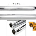 V-Twin 30-0634 Muffler Set Chrome Hollow Point End Tips for 95-16 Touring