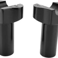 Drag Specialties 0602-0404 Black 3.5" Straight Handlebar Risers for 1" Harley