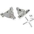 Drag Specialties 1621-1002 Chrome Passenger Floorboard Mount for 18-23 Softails