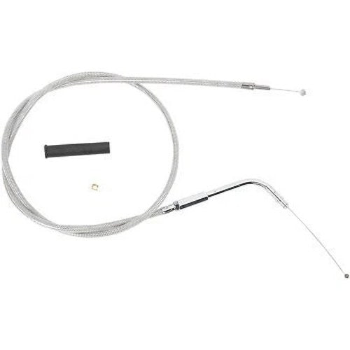 Drag Specialties 0651-0113 Stainless Braided Idle Cable