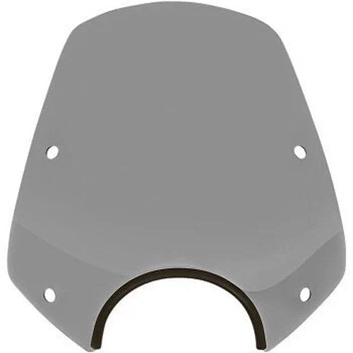 Memphis Shades Sportshield Del Rey 15" Windshield Black Smoke for Motorcycles