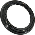 Trask TM-0042BK Black Clear Assault Derby Cover for 19-22 Softail