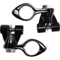 Ciro 60022 Pinless Engine Guard Foot Peg Clamp for Harley 1-1/4" Highway Bars