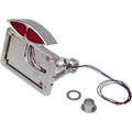 Drag Specialties 2030-0169 Side-Mount Deco Taillight License Plate 86-99 Softail